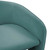 Marla Velvet Accent Chair (Sea Blue)