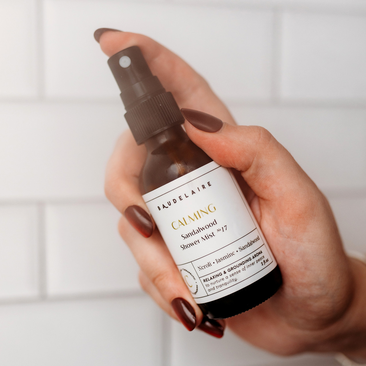 Sandalwood Shower Steamers Mist | Natural Remedies | Baudelaire