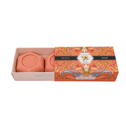 Orange Blossom Honey Soap 1.4oz - Matchbox Duo