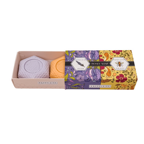 Lavender/Pure Honey Soap 1.4oz - Matchbox Duo