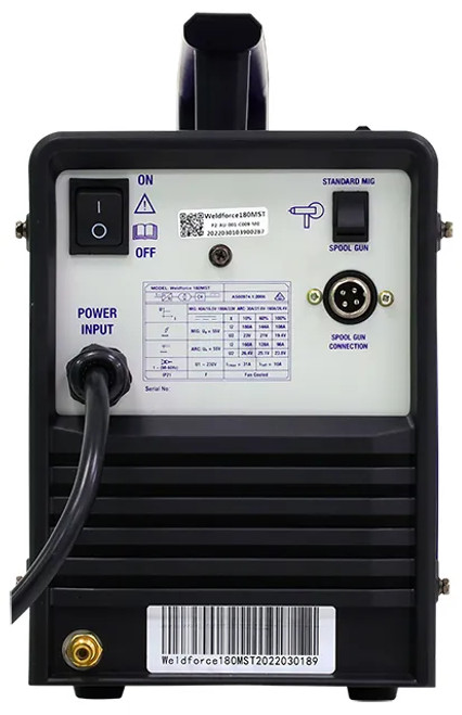 Weldforce 180MST MIG / Stick / TIG Welder