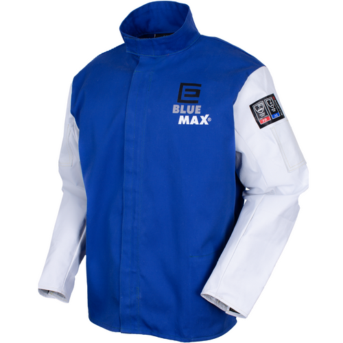 The Blue Max® Proban® Welders Jacket with Grain Leather Sleeves