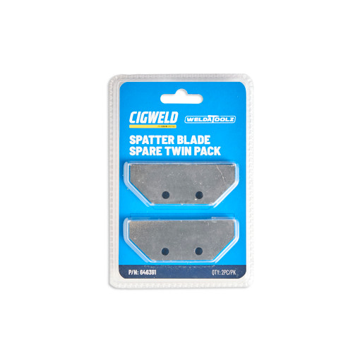 Cigweld WeldaToolz Spatter Blade Spare Twin Pack