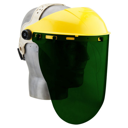 Brow Guard and Face Shield with Chin Wrap - Welding Shade 5 (2.0mm) kit