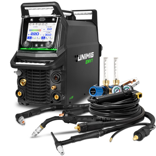Unimig Envy Omni 220 AC/DC Mig/Tig/MMA Welder/ Plasma Cutter