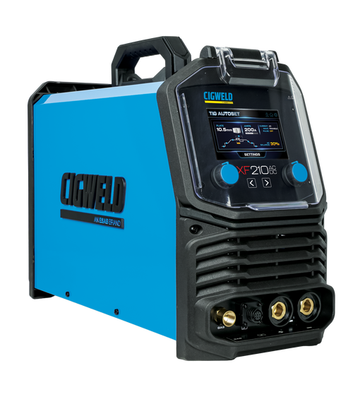 BlueCigweld Venom XF210 AC/DC Precision TIG Welding with Advanced Control