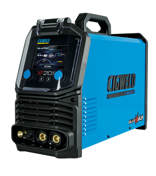 BlueCigweld Venom XF210 AC/DC Precision TIG Welding with Advanced Control
