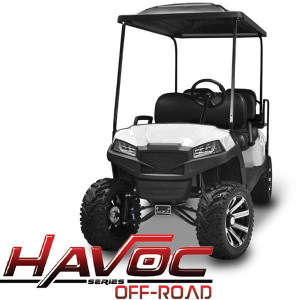 HAVOC Off-Road Body Kit for Yamaha G29/Drive (2007-2016), giving your golf cart a bold, rugged, off-road appearance. HAVOC Off-Road Body Kit for Yamaha G29/Drive (2007-2016), giving your golf cart a bold, rugged, off-road appearance.