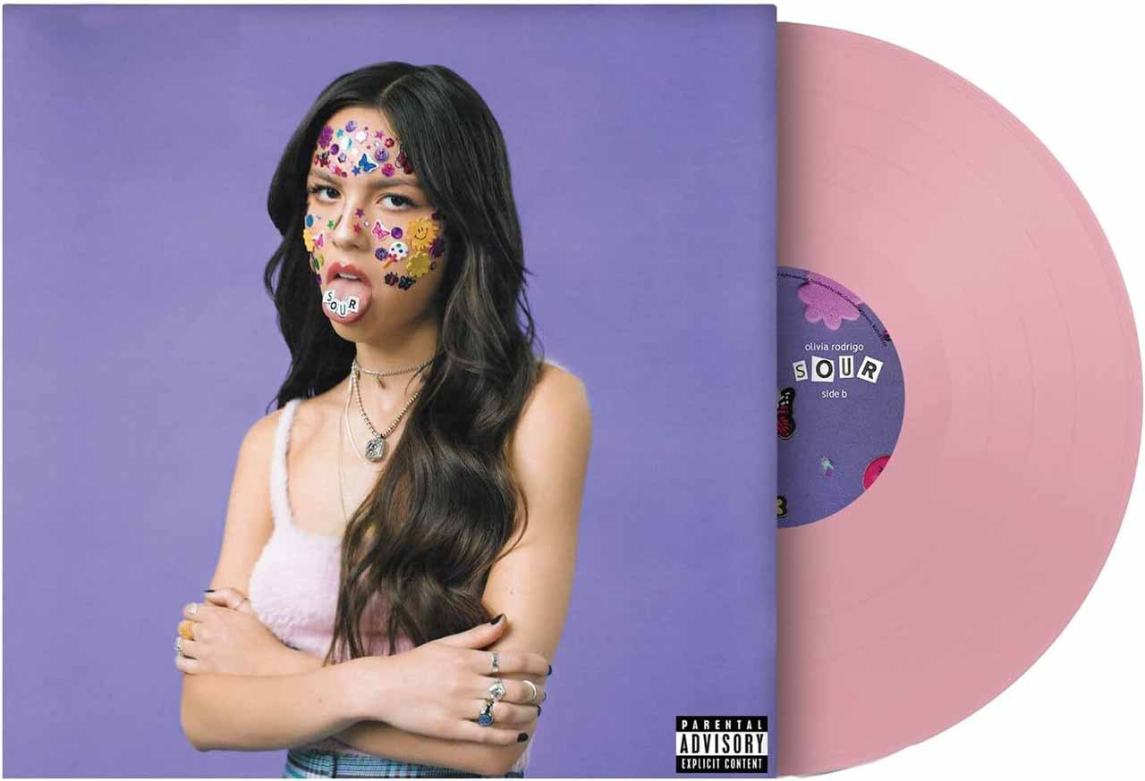 Olivia Rodrigo - Sour (LP) - Ltd Edition Baby Pink Vinyl Record