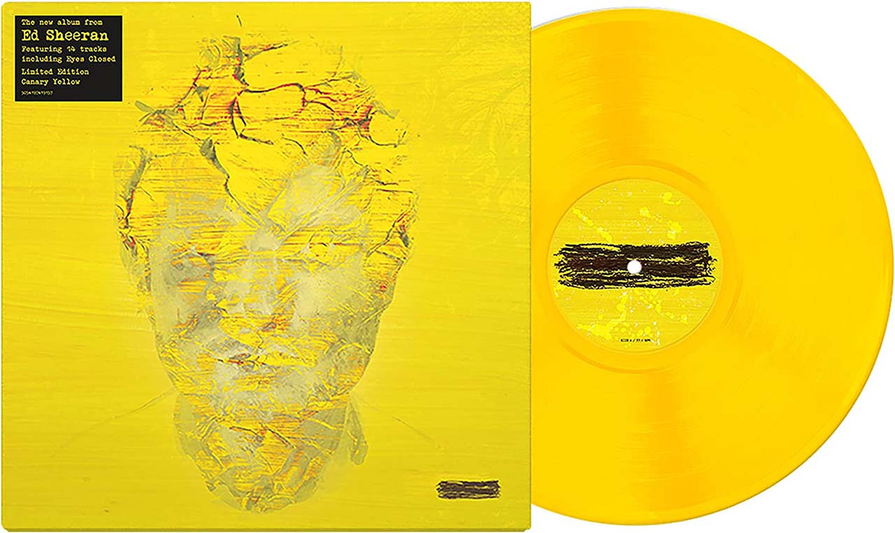 Ed Sheeran - – (Subtract) (LP) - Ltd Edition Yellow Vinyl Record