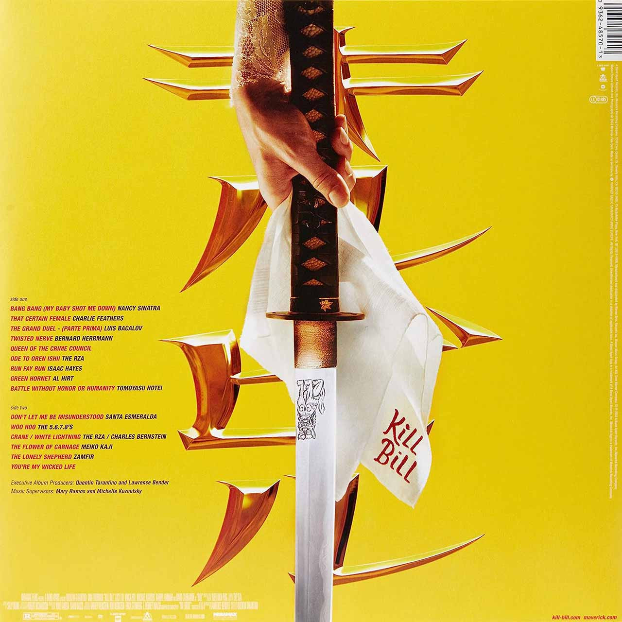 Various - Kill Bill Vol. 1 - Original Soundtrack (LP) Vinyl Record