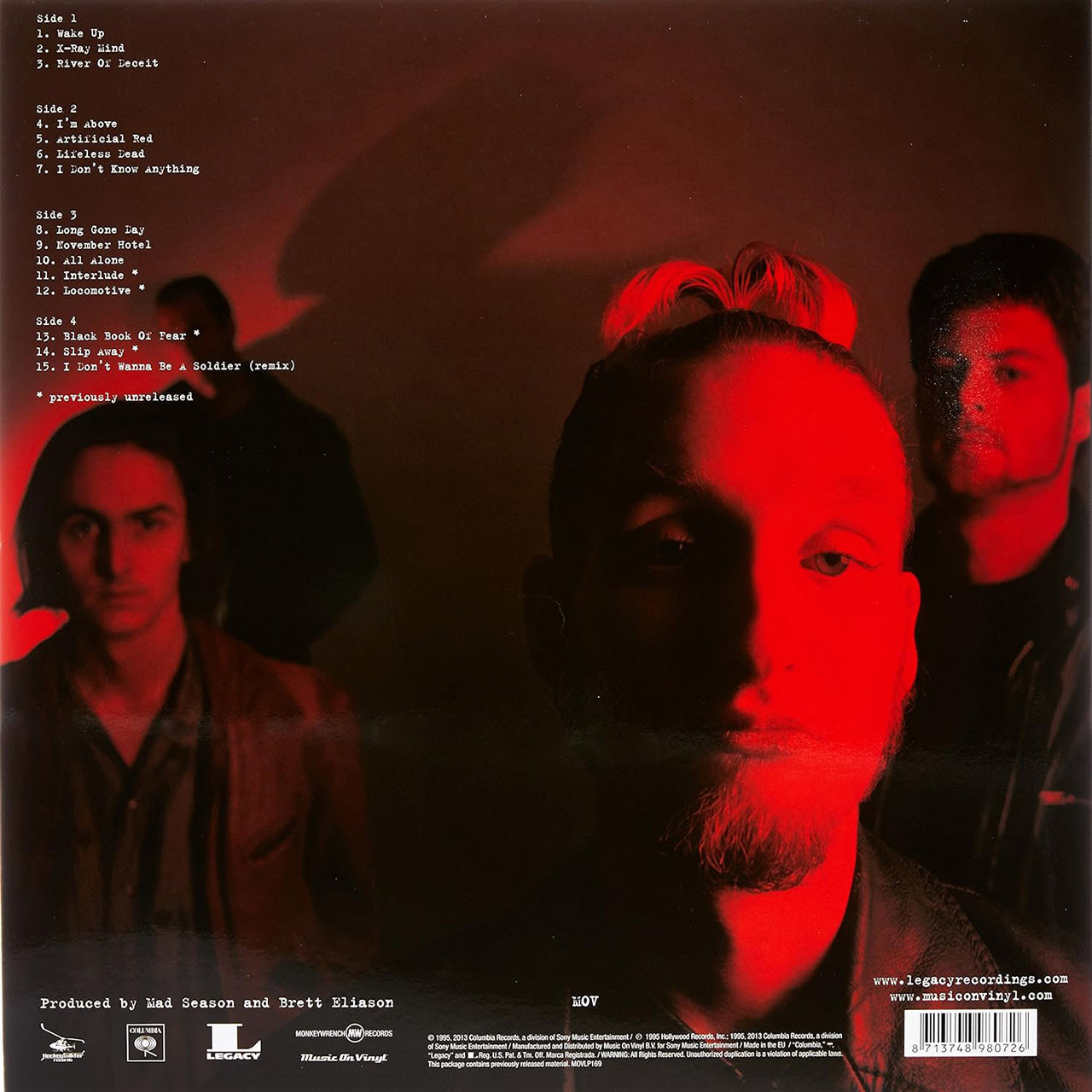 Mad Season - Above (2LP) Vinyl Record