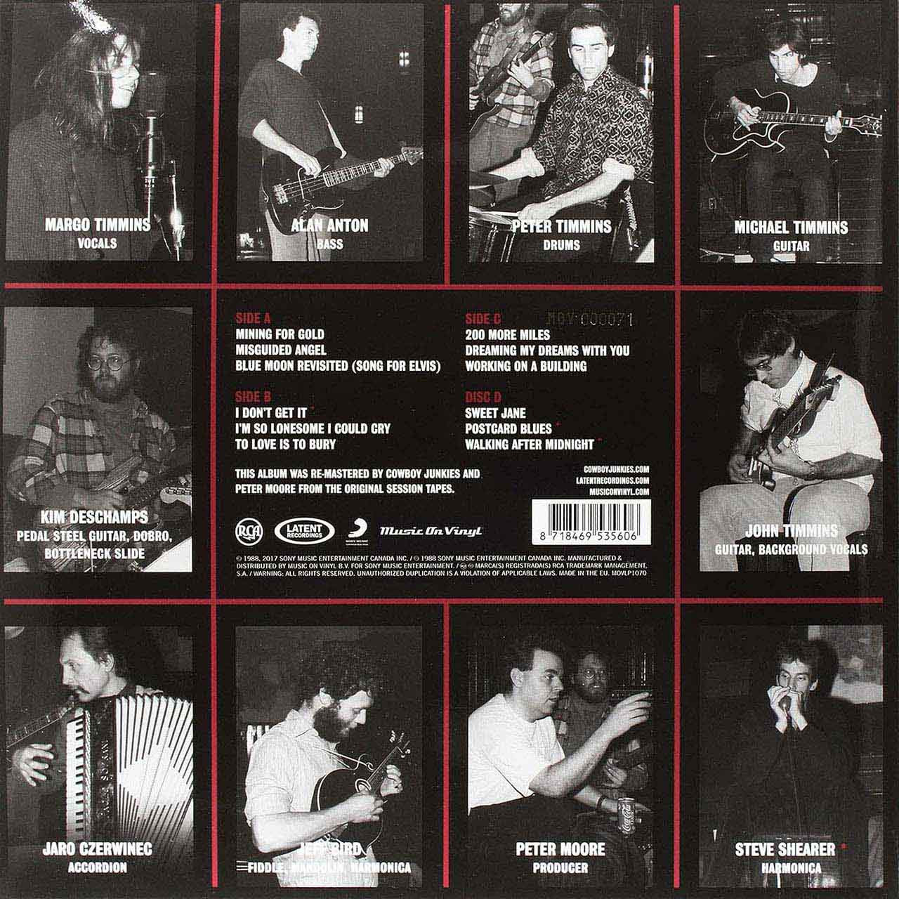 Cowboy Junkies - The Trinity Session (2LP) Vinyl Record