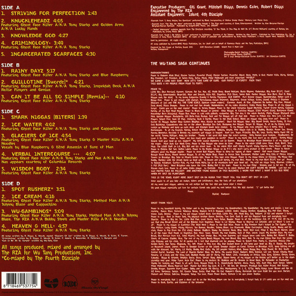 Chef Raekwon - Only Built 4 Cuban Linx... (2LP) Vinyl Record