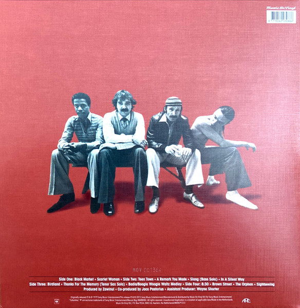 Weather Report - 8:30 (2LP) - Limited Edition Numbered Red Vinyl