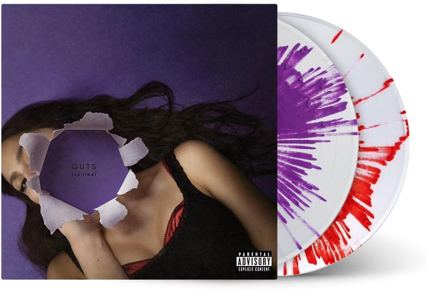 Olivia Rodrigo - GUTS (2LP) - Deluxe Edition Purple/Clear Splatter