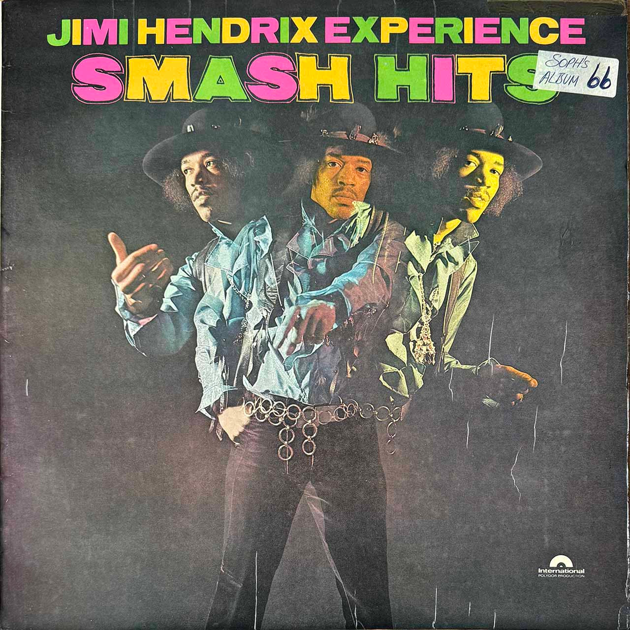 Jimi Hendrix Experience - Smash Hits (LP) - Second Hand Vinyl Record