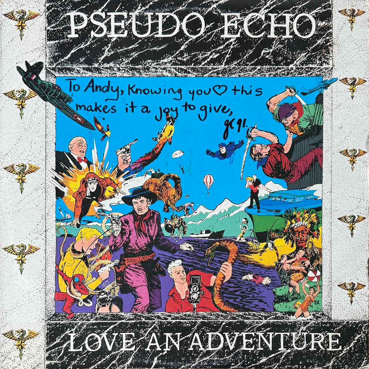 PSEUDO ECHO スード・エコー ALBUM アルバム 10枚セット Pseudo Echo - Love An Adventure (LP) - Second Hand Vinyl Record