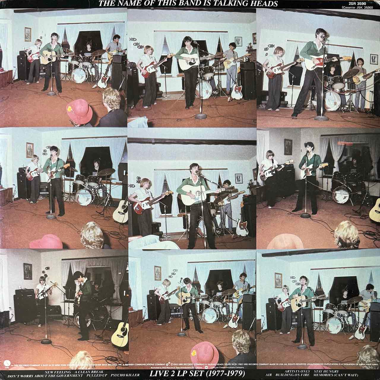 Talking Heads - The Name Of This Band Is Talking Heads (LP