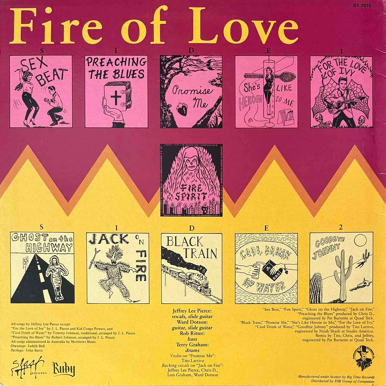 The Gun Club - Fire Of Love (LP) - Second Hand Vinyl Record