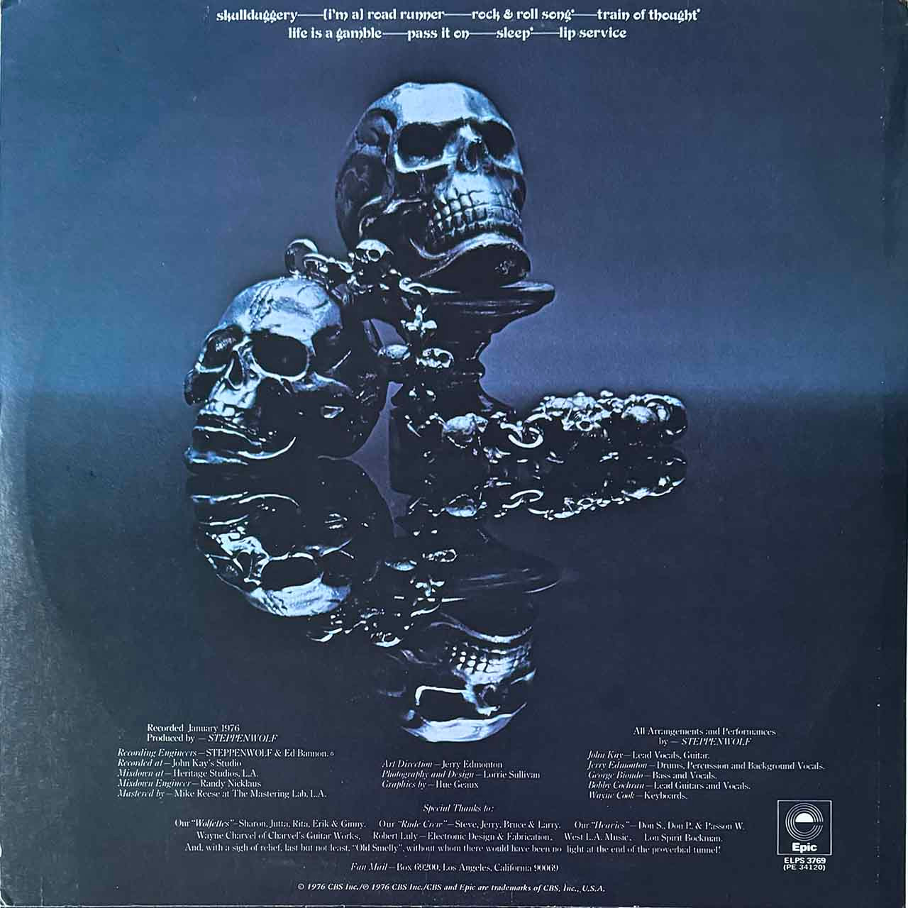 Steppenwolf - Skullduggery (LP) - Second Hand Vinyl Record