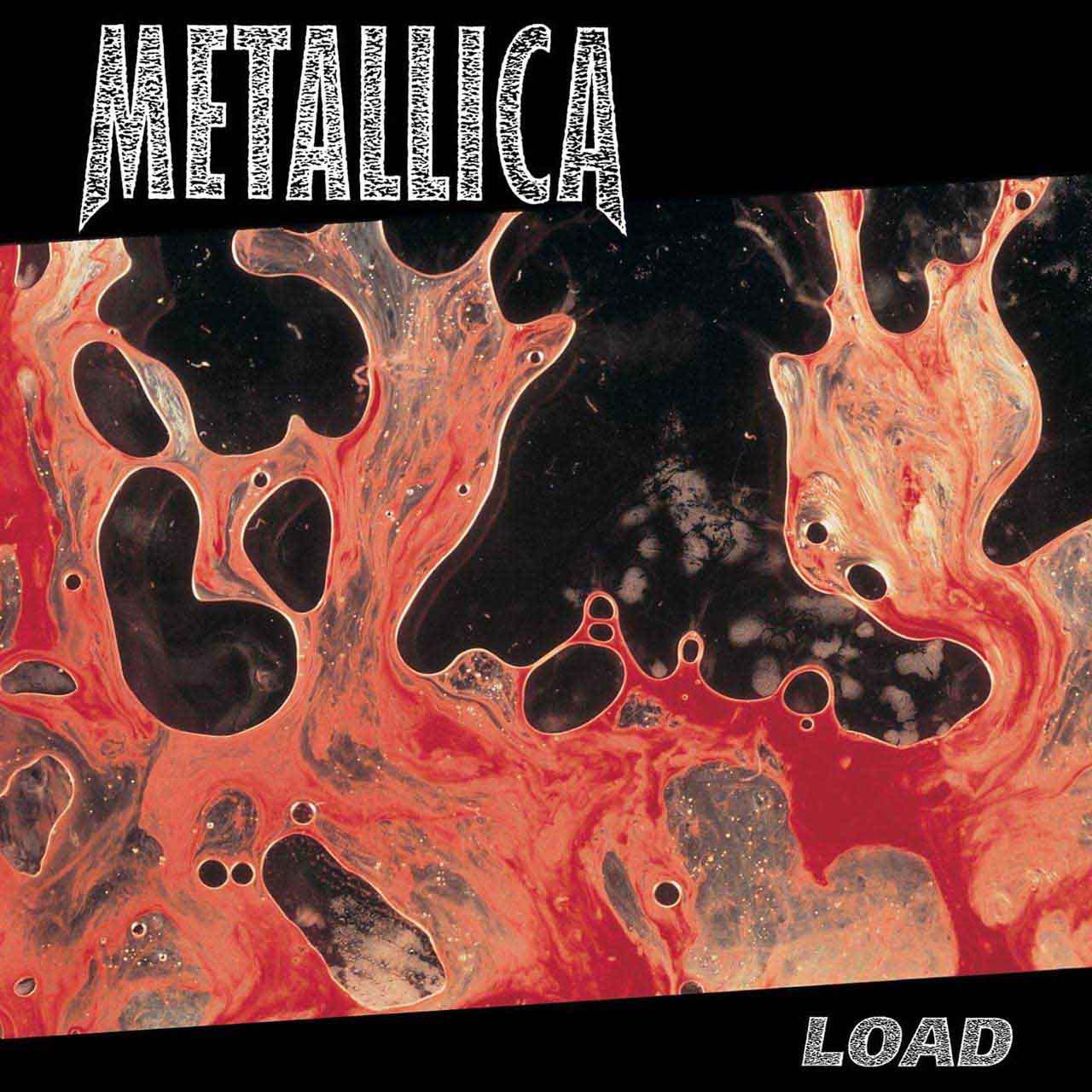 Metallica - Load (2LP) - Orange W/ Black Smoke Vinyl Record
