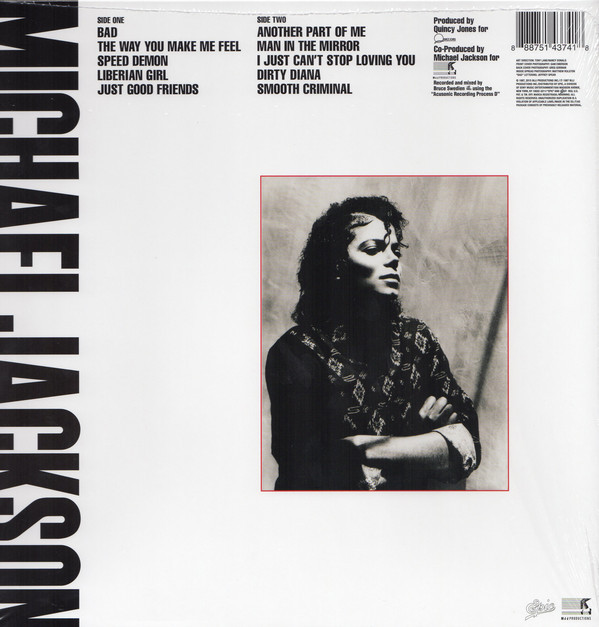 Michael Jackson - Bad (LP) Vinyl Record