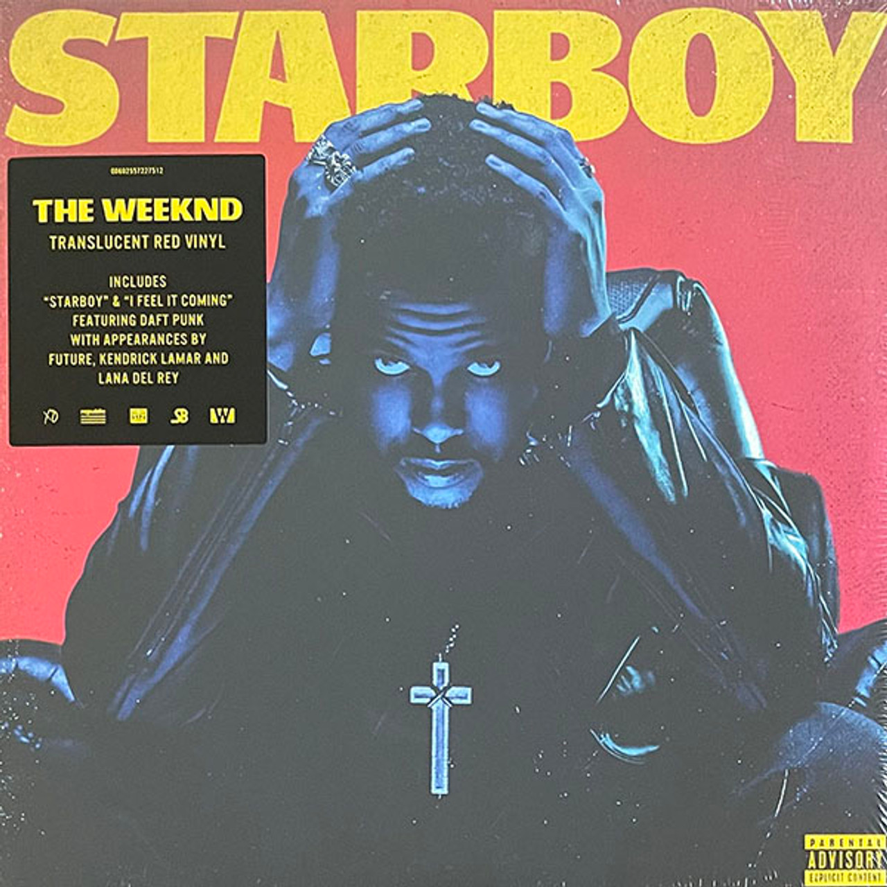 The Weeknd - Starboy (2LP) - Translucent Red Vinyl Record