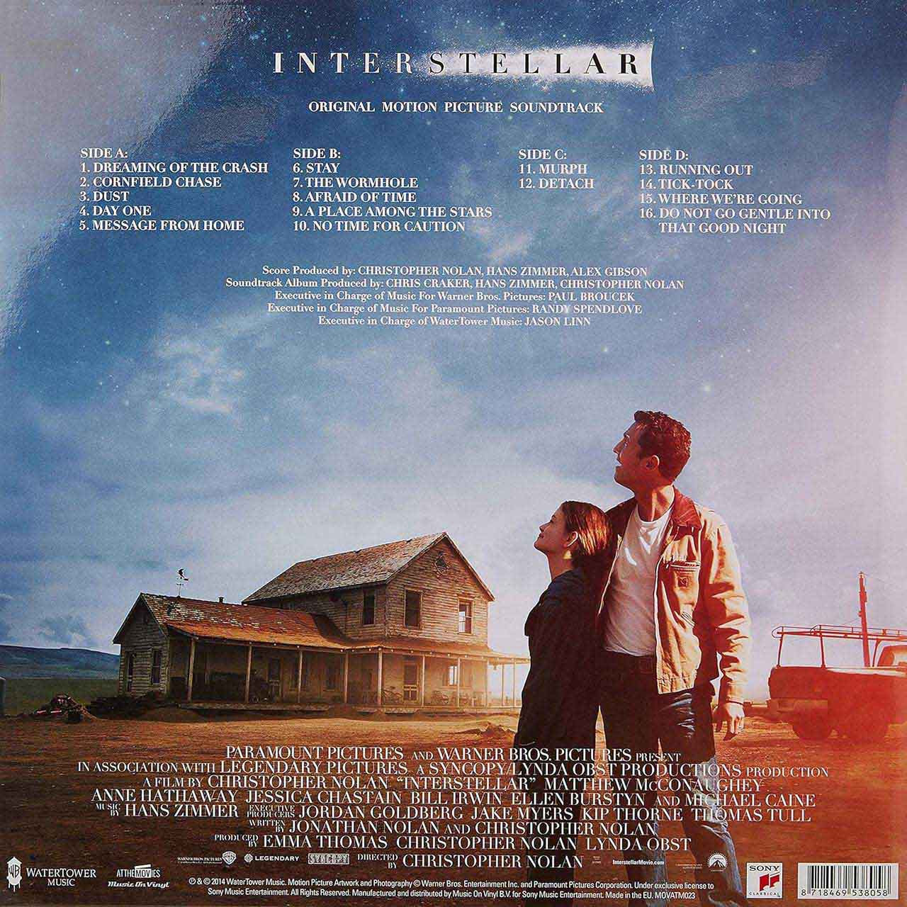 Hans Zimmer Interstellar (Original Motion Picture Soundtrack
