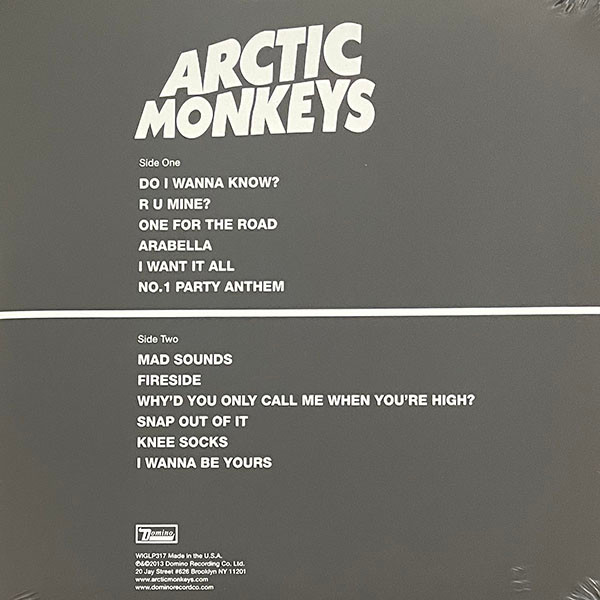 Arctic Monkeys - AM (LP) Vinyl Record
