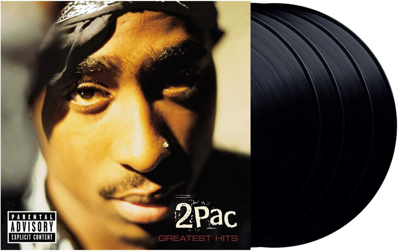 2Pac - GREATEST HITS レコード4枚組 2Pac - Greatest Hits (Vinyl 4LP) - Music Direct