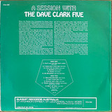 Actual image of the back cover of The Dave Clark Five's Session With The Dave Clark Five second hand vinyl record taken in our Melbourne record shop
