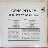 The back cover of Gene Pitney's It Hurts To Be In Love second hand vinyl record