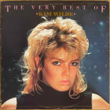 Actual image of the vinyl record album artwork of Kim Wilde's The Very Best Of Kim Wilde LP - taken in our record store