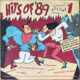The vinyl record album artwork of Various's Hits Of '89 Volume 1 LP