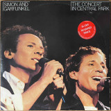 The vinyl record album artwork of Simon & Garfunkel's The Concert In Central Park LP