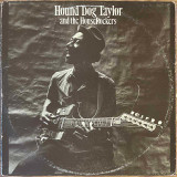 Actual image of the vinyl record album artwork of Hound Dog Taylor & The House Rockers's Hound Dog Taylor And The House Rockers LP - taken in our record store