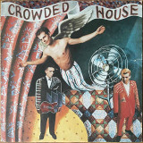 The vinyl record album artwork of Crowded House's Crowded House LP