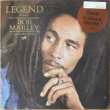 Actual image of the vinyl record album artwork of Bob Marley And The Wailers's Legend (The Best Of Bob Marley And The Wailers) LP - taken in our record store