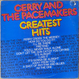 Actual image of the vinyl record album artwork of Gerry And The Pacemakers's Greatest Hits LP - taken in our record store