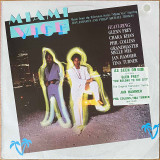 Actual image of the vinyl record album artwork of Various's Miami Vice (Music From The Television Series) LP - taken in our record store