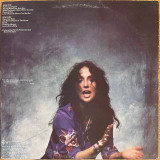 Actual image of the back cover of Maria Muldaur's Open Your Eyes second hand vinyl record taken in our record shop