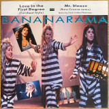 Actual image of the vinyl record album artwork of Bananarama's Love In The First Degree LP taken in our Melbourne record store