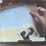 Actual image of the back cover of Bruce Cockburn's Resume second hand vinyl record taken in our record shop