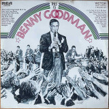 Actual image of the vinyl record album artwork of Benny Goodman's This Is Benny Goodman LP - taken in our record store