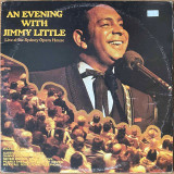 Actual image of the vinyl record album artwork of Jimmy Little's An Evening With Jimmy Little Live At The Sydney Opera House LP - taken in our record store