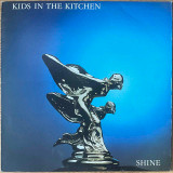 Actual image of the vinyl record album artwork of Kids In The Kitchen's Shine LP - taken in our record store