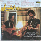 Actual image of the back cover of Willie Nelson & Kris Kristofferson's Music From Songwriter second hand vinyl record taken in our record shop