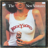 Actual image of the vinyl record album artwork of The New Ventures's Rocky Road LP - taken in our Melbourne record store