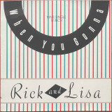 Actual image of the vinyl record album artwork of Rick And Lisa's When You Gonna LP - taken in our Melbourne record store